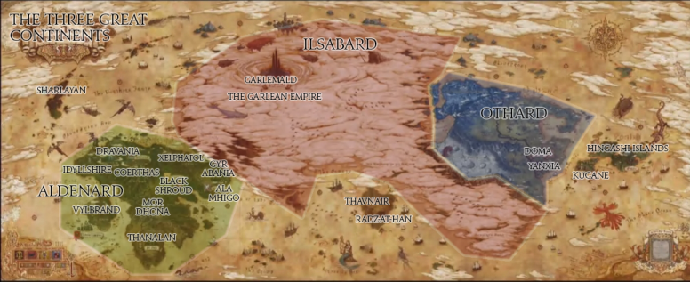 Ilsabard Map.